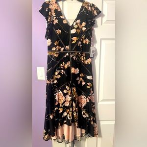 Gorgeous black floral dress